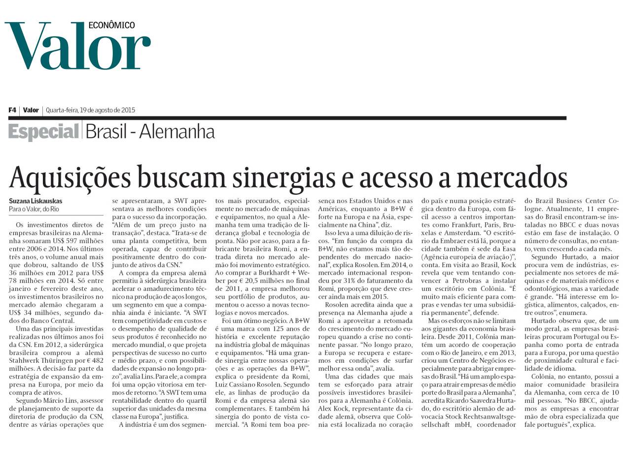 Valor Econômico - 2015